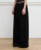 Teulimingbeodeu Velor Jersey Set-Up Pants [ Black ]