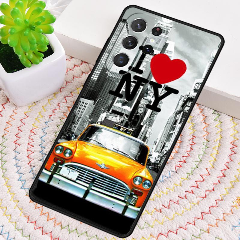 Dark Night New York City Phone Case for Samsung Galaxy note 10 pro S26 Ultra S23 S24 FE S25 S21 S22 PLUS shockproof Cove