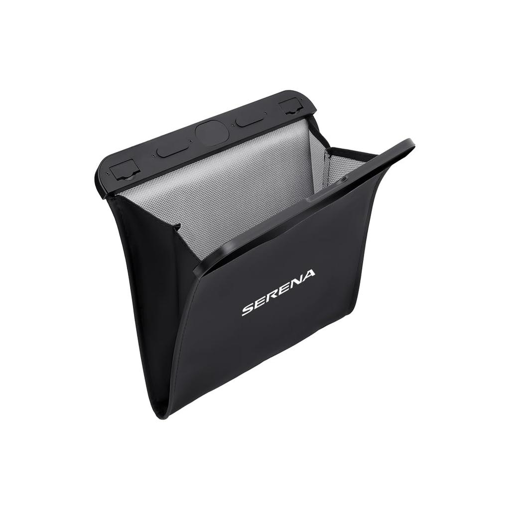 Slim Car Trash Can for Toyota Serena C28 PU Leather Storage Box for Small Rear Seat Car 1 Piece with (C27 Series, Series), Magnetic, Waterproof,