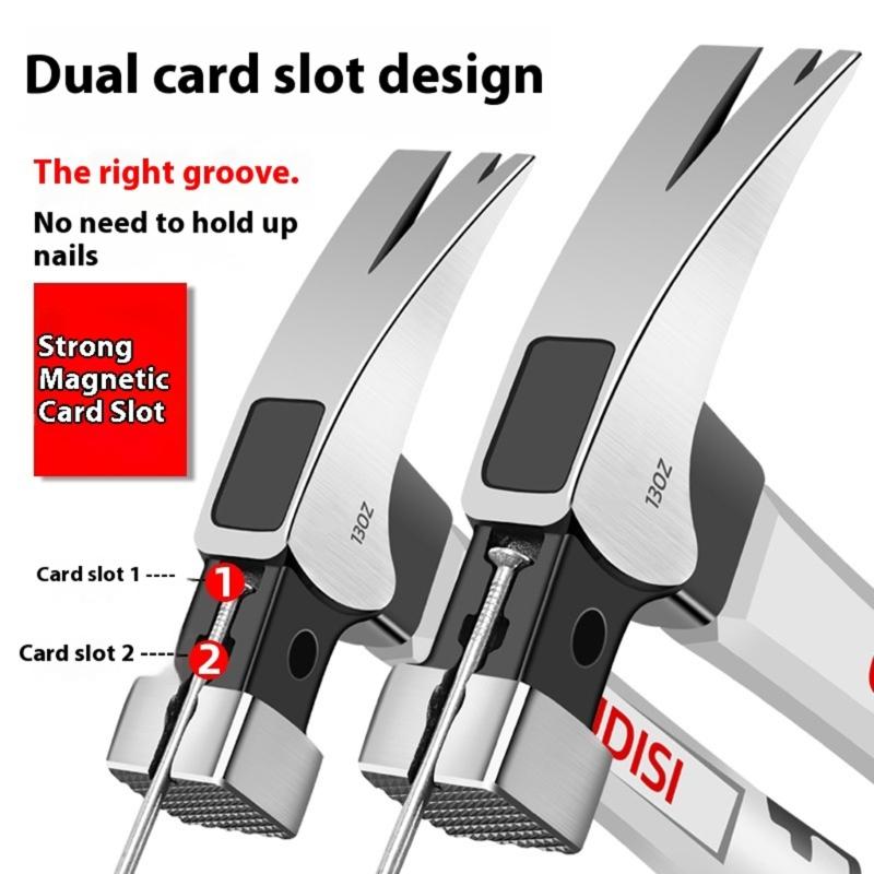 All Purpose Claw Hammer High Carbon Steel Body NonSlip Grip Enhances Strikes Force For Various Repair Applications