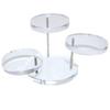 Acrylic Three-Tier Rotating Ring Display Stand
