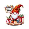 Christmas Tree Dwarf Desktop Decoration Cartoon Xmas Decorative Sign  Christmas