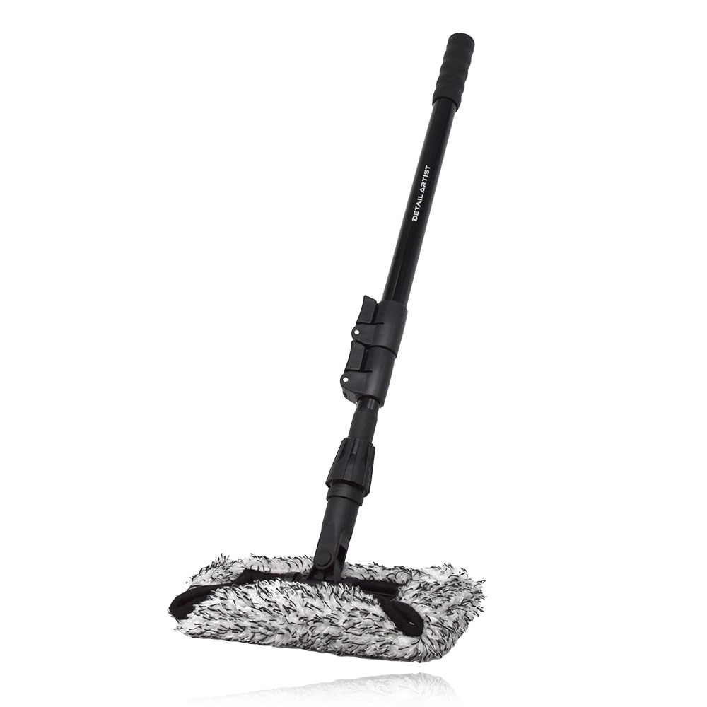 

Detail Artist WASH POLE Telescopic and Perfect for Car Washing on the Roof Car Main unit чёрный
