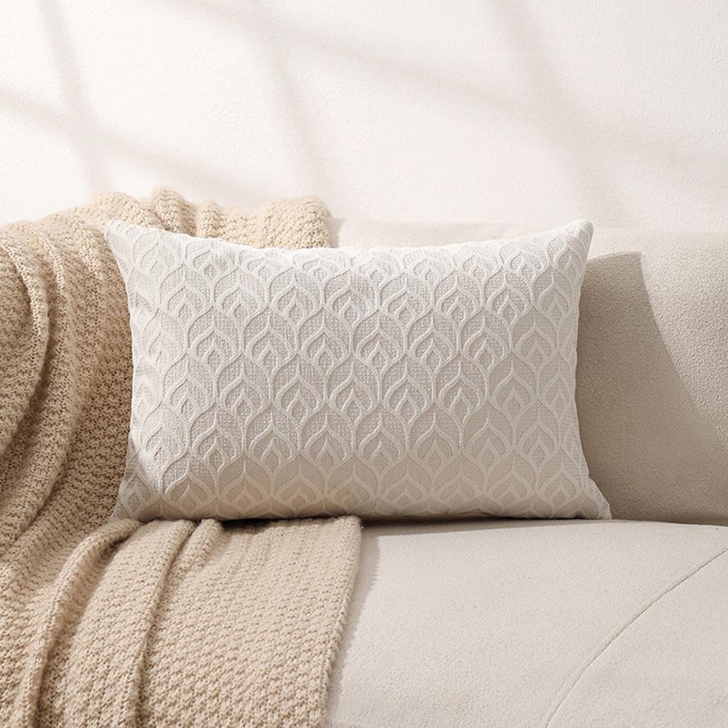 Romantic Chenille Pillow Covers Decorative Throw Pillow Covers Square Pillowcase For Holiday Home Office Decoration