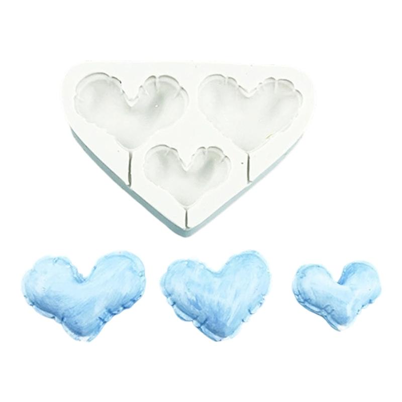 Silicones Baking Molds Set With Laces Star Heart Cloud Shapess For Cake Chocolate Jellys Making Heat Resistant