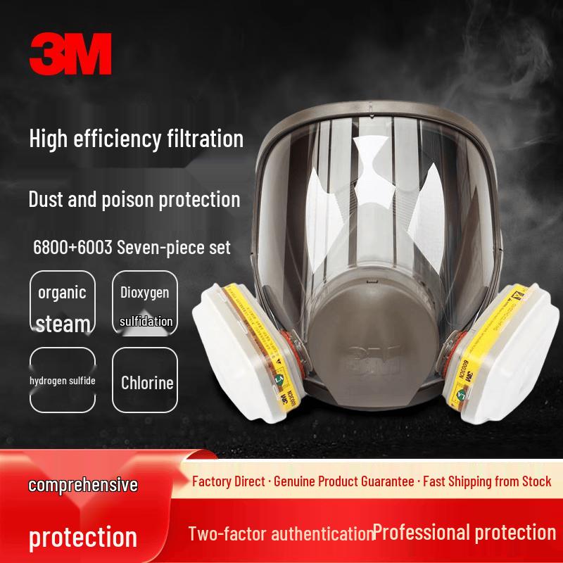 3M 6800 Full Face Respirator Kit Standard
