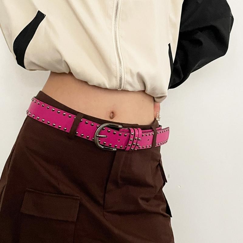 PU Waist Belts with Adjustable Pin Buckle Thin Adjustable Waist Belt Universal Woman Dresses Skirt Coat Waistband