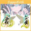 Lebendige Hatsune Miku Figur 12cm Atemberaubende Anime-Puppe Mit Rennschmetterling-Design