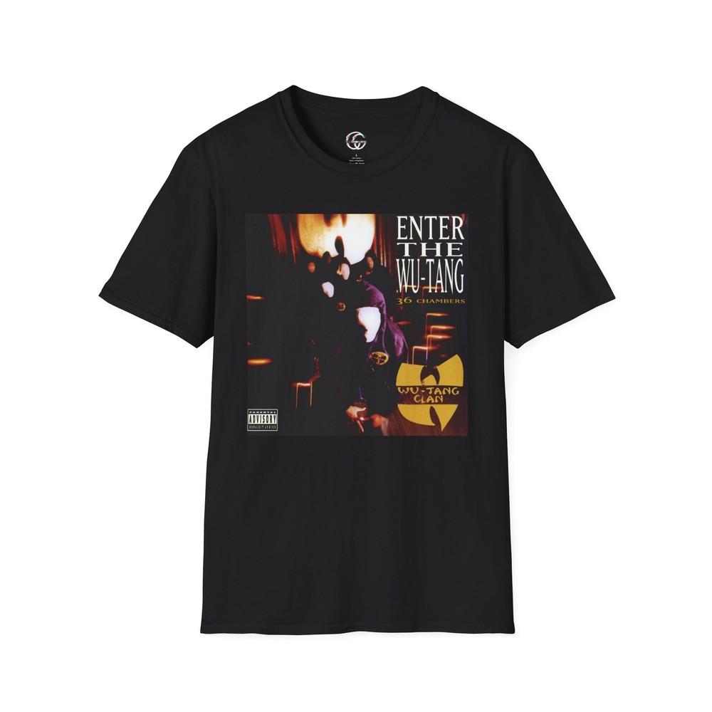 

Enter The 36 Chambers TShirt Hip Hop Tee Wu Clan Shirt Retro Rap Tee Unisex T-Shirt S