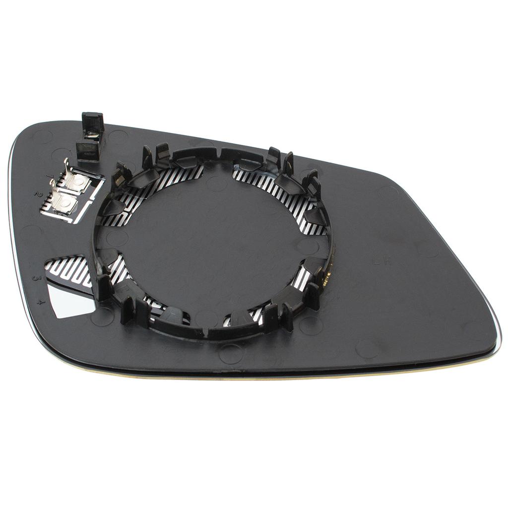 BMW 5 F10 / F11 2009- HEATED BLUE mirror insert left