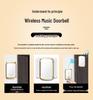 Wireless Self-Powered Long-Distance Doorbell with Waterproof Call Button for Elderly