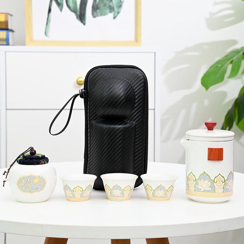 Bai Zi En Ancient Charm Portable Tea Set