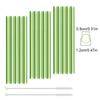 200*12mm Reusable Glass Straws Eco-friendly Drinking Straws for Smoothie Milkshakes Tea Juice Cocktail Straw with Brush