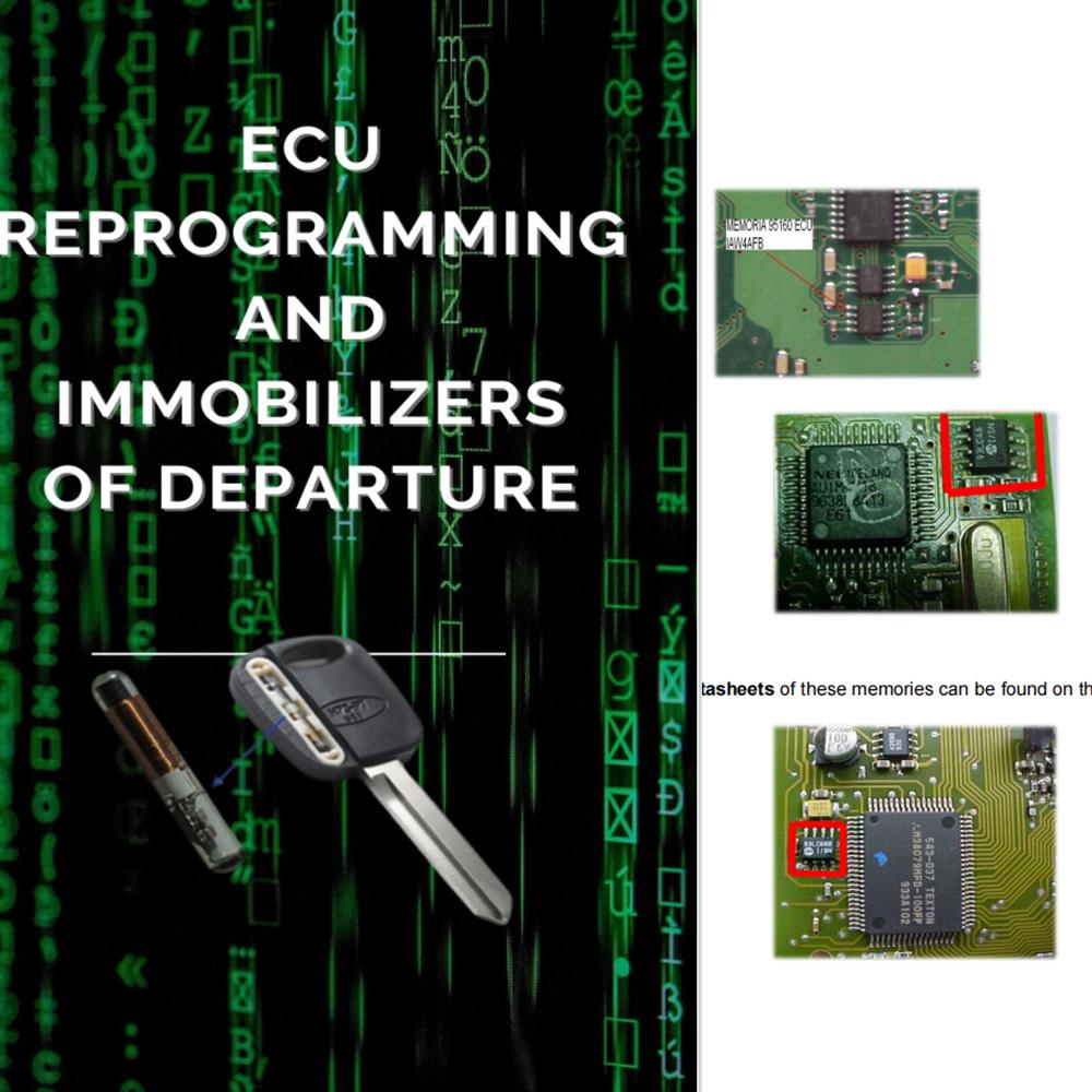 5 st ECU-reparation E-böcker Fullständig studieguide PDF-fil ECU-moduler Omprogrammeringskurs för verkstad Bil Lastbil Diagnostiskt hjälpmedel