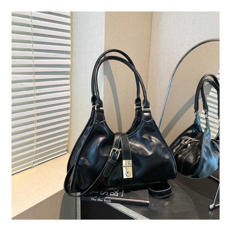 

Simple and high-end underarm bag women s new fashion handbag versatile commuter shoulder handbag чёрный