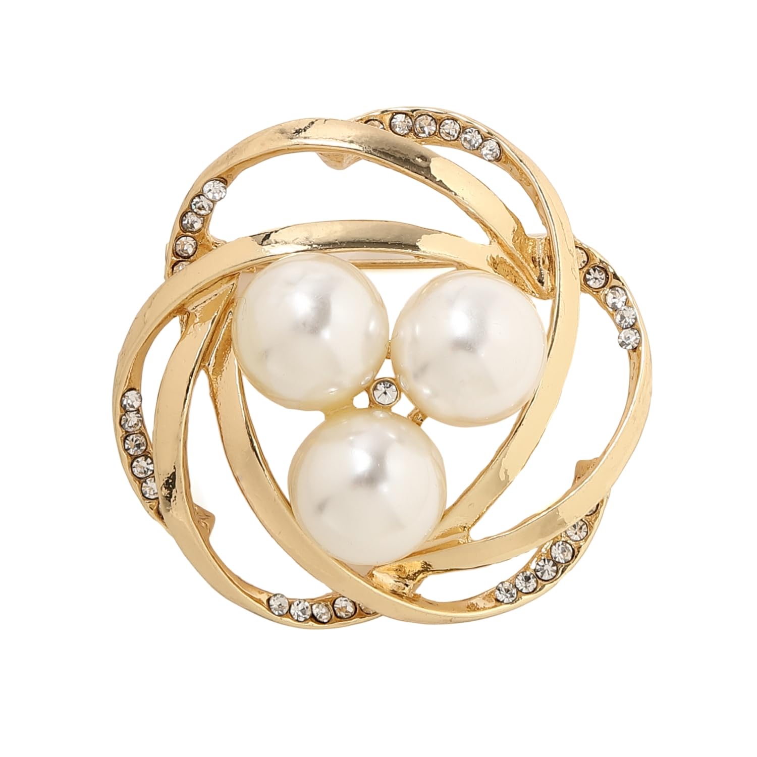 

TIGLOSS Brooch Corsage Pearl Graduation Ceremony Entrance Ceremony Ceremony Gold Formal Jacket Suit Gift Wedding Party Dress Pin Stylish 5 Types Comes