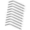 10pcs Dental Air Water Syringe Tip Stainless Steel Teeth Cleaning Air Water Spray Nozzles for
