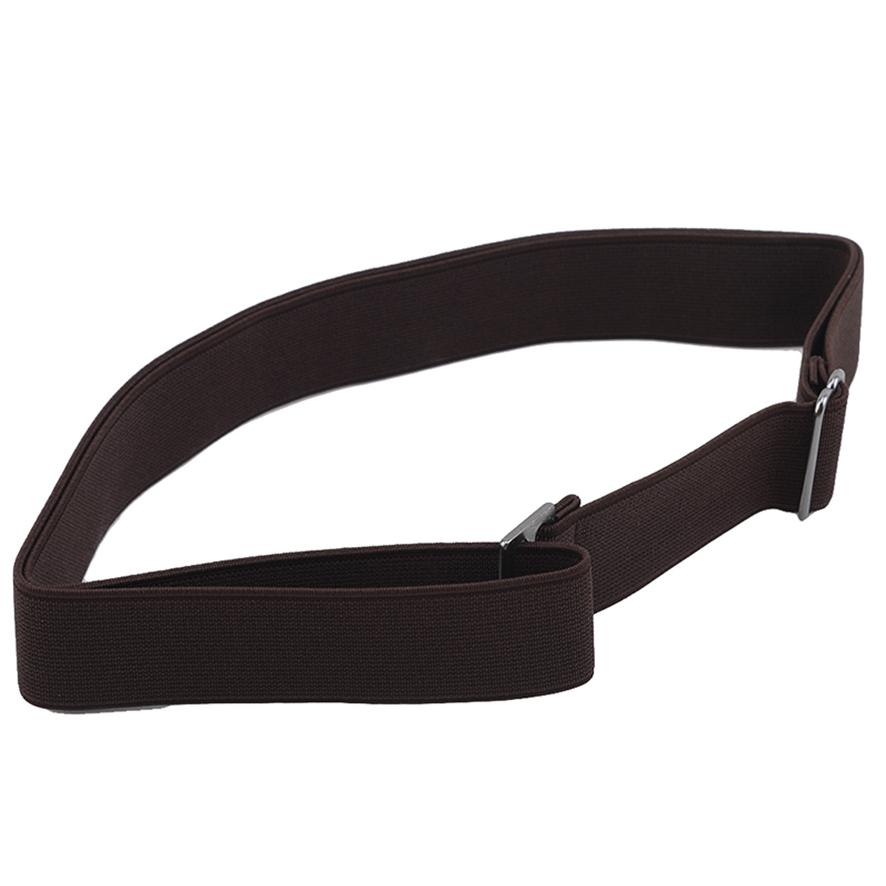 Women Fashion Adjust Slim Elastic Invisible Belt Simple Lazy Belt Fat Elastic Belt Seamless Jeans Belt