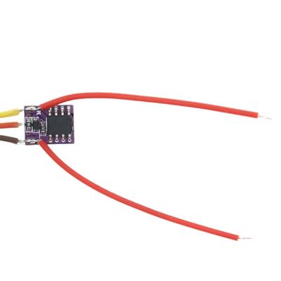 1.6A Brushed ESC for Remote Control Car and Boat Model Great for M10 N20 Gear Coreless Motor with Overheat Protections