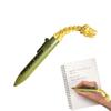 Smooth Dinosaur Gel Pen Mouth Dinosaur Ballpoint Pen New Gag Joke Prop Open  for School Office