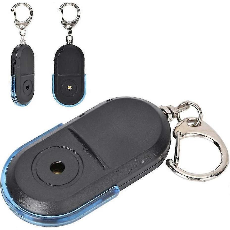 Mini Buscador de Llaves, Rastreador Inalámbrico de Artículos, Rango de Detección 8 10 Metros Control por Sonido de Silbido Alarma - DD01