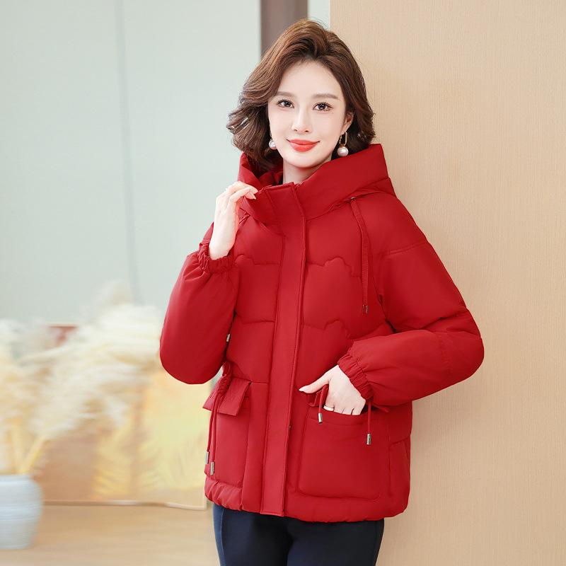 Autumn and winter new thickened cotton jacket 2025 winter coat women's short loose padded jacket cotton jacket