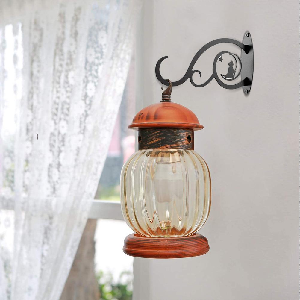 Wall Planter Hook Metal Hanger Plant Bracket for Hanging Bird Feeders Wind Chimes Lanterns