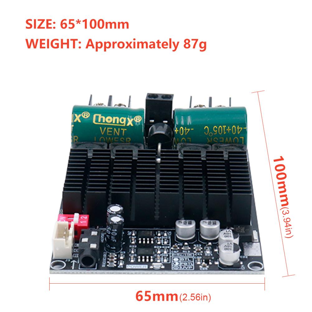 TPA3221 Pure Rear Stage Digital Power Amplifier Board 100Wx2 Dual Channel Stereo Audio Amp for Car Home Speaker Subwoofer 10-30V