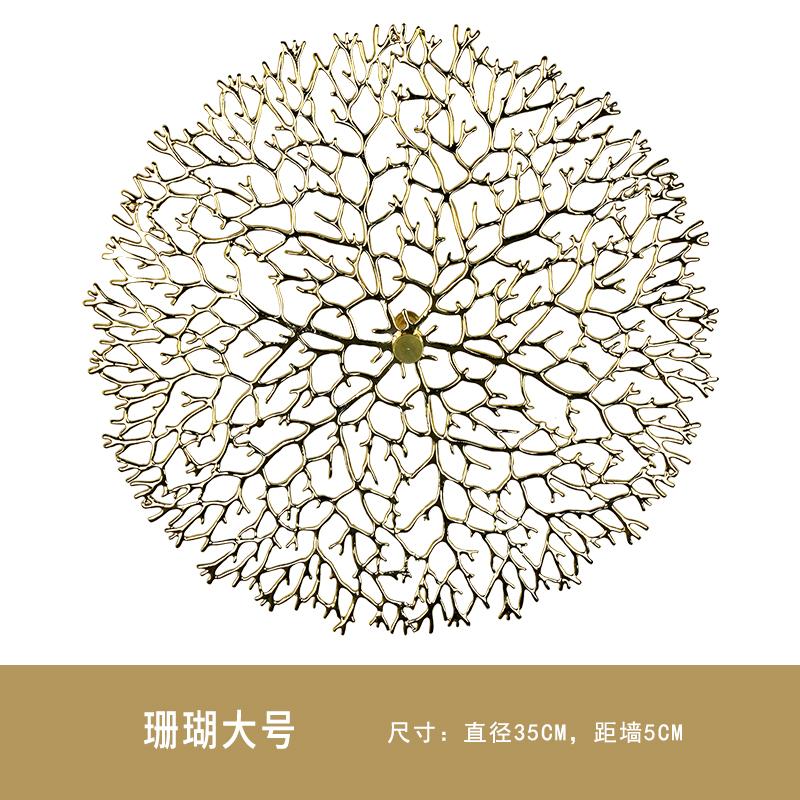 3D Fish Living Room Foyer Background Wall Decoration Metal Wall Decoration Pendant Copper Carp Treasure Pot Art Home Decoration