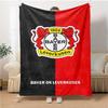 1 Stück Bayer Leverkusen Decke, Geschenk, für Männer und Frauen, Weiche Decke, Gut für Schlafsofa Couch Reisen, Leichte Flanelldecke