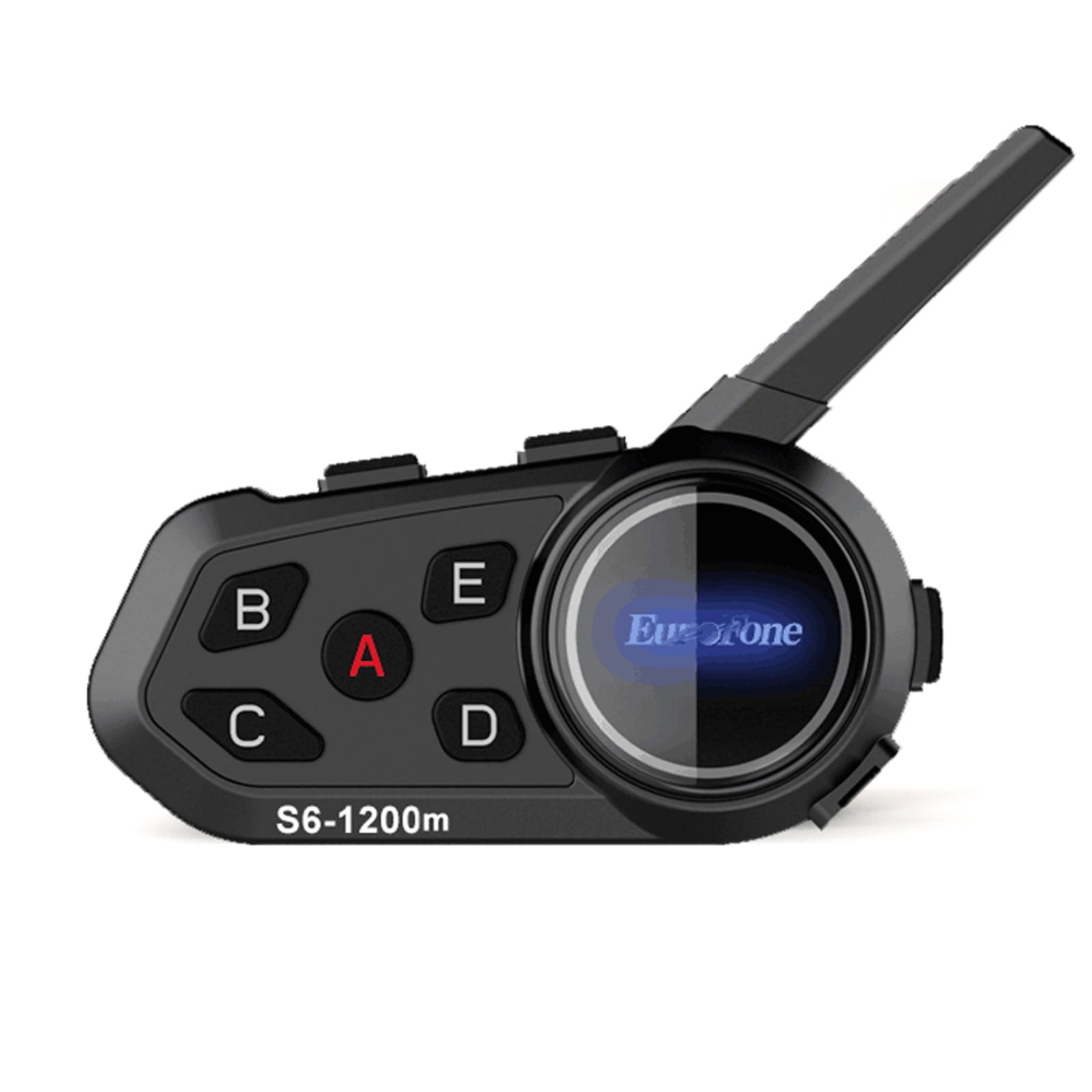 

EuroFone S6 Мотоциклетный разговор по телефону и прослушивание собеседника Поддерживает одновременную связь на 1200 м Автоматическая связь Водонепроницаемость IP67 чёрный