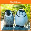 Handgefertigter Pinguin-Schreibtischanhänger aus Holz, moderne Kunst, Dekoration für Zuhause oder Büro, Geschenk für Studenten