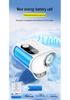 26 Years New Portable Neck and Waist Clip Fan: High-Speed Mini Fan for Outdoor Travel