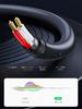 UGREEN RCA To Conversion Stereo Mini Plug To 2 RCA Red and White 25cm 3.5mm Cable, 3.5mm (Female) (Male), Cable, Y-Shaped, Gold-Plated,