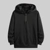 Men Hoodies Loose Sweatshirts Casual Fleece Lined Sweatshirt Winter Warm Hooded Pullover Tops With Pocket