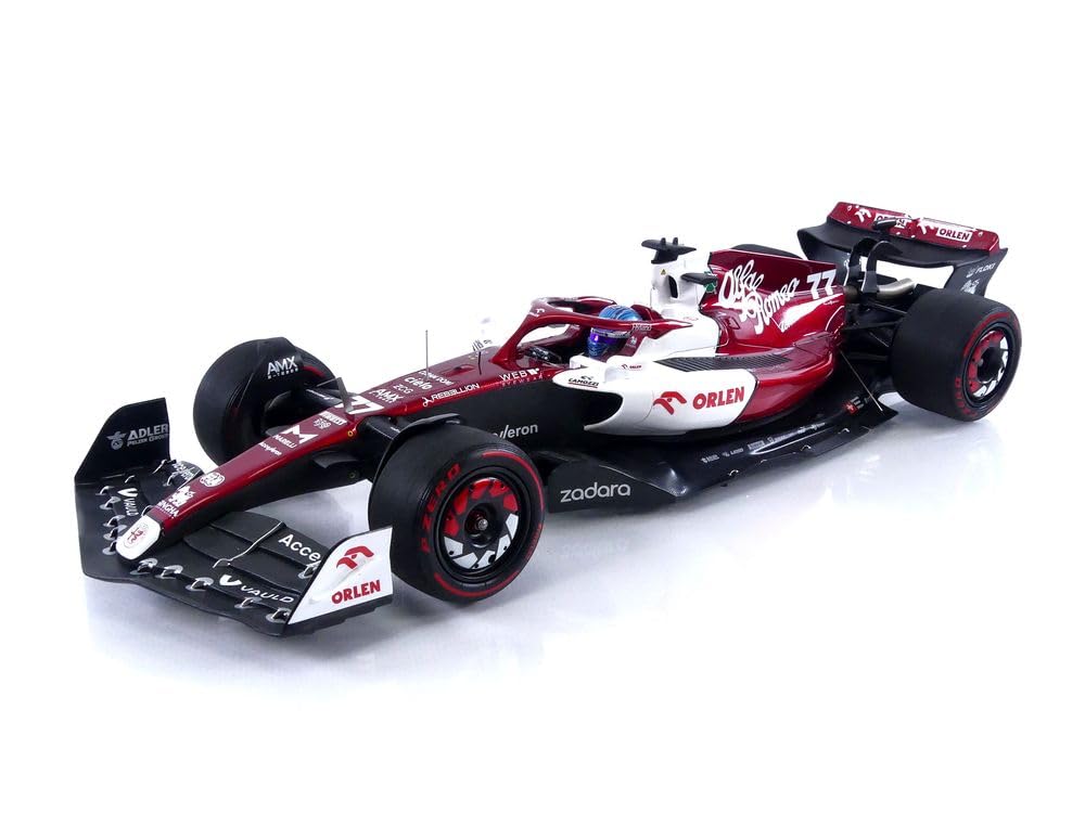 

Minichamps Alfa Romeo Oren C42 Bottas Bahrain GP2022 Готовый продукт 1/18