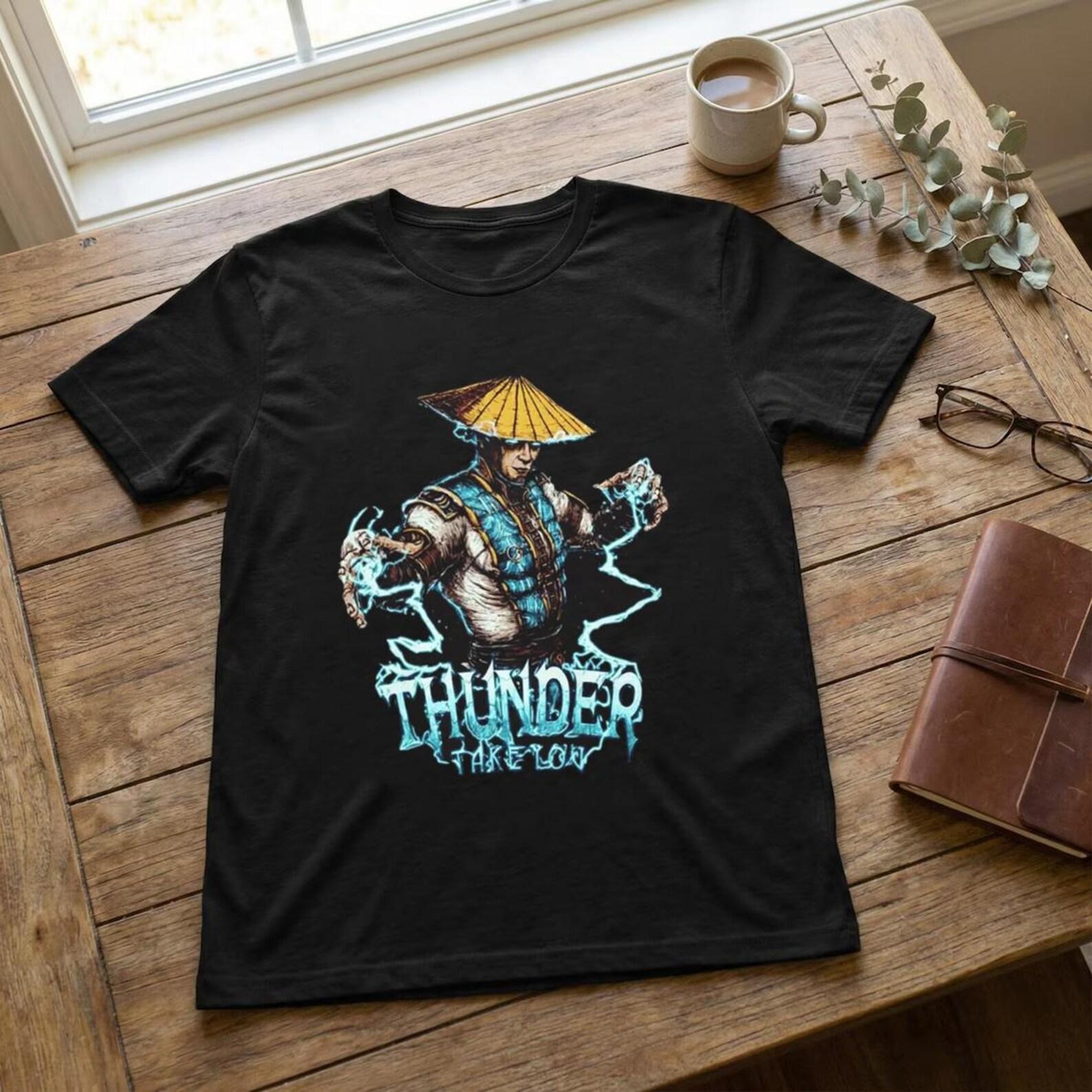 Mortal Kombat Raiden T-Shirt, Mortal KombaT-Shirt, Raiden Shirt, Mortal Kombat Game Shirt, Mortal Kombat 2 Shirt, Mortal Kombat Movie Shirt XL