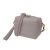 Gisele Women's Mini Shoulder Bag with Tassel, Wide Gusset, and Boa Lining, Perfect for Travel or As a Secondary Bag (Greige (PU))