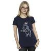Disney Womens/Ladies Winnie The Pooh Piglet Christmas Cotton T-Shirt