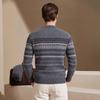 Antonio Men's Heavyweight 100% Wool Mock Neck Sweater