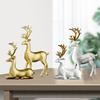Nordic Style Statues Resin Sculpture elk Deer Ornaments, Home Cabinet