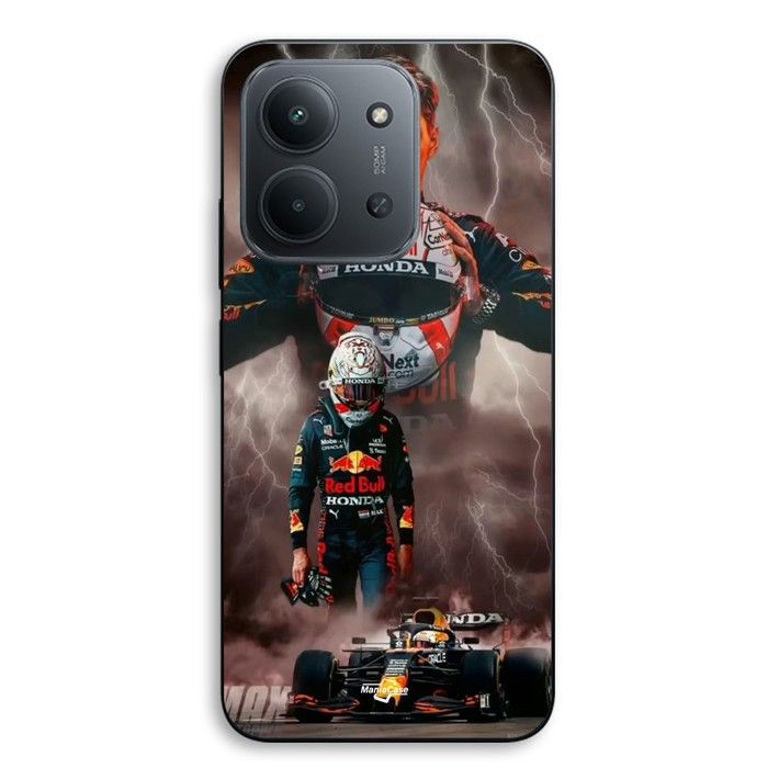 Coque Pour Xiaomi Redmi 15C 5g Verstappen éclair Formule 1 Casque F1 Maniacase