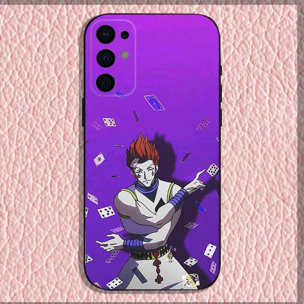 Anime H-Hisoka M-Morow Phone Case For Samsung S25,S24,S21,S22,S23,S30,Ultra,S20,Plus,Fe,Lite,Note,10,9,5G Black Cover