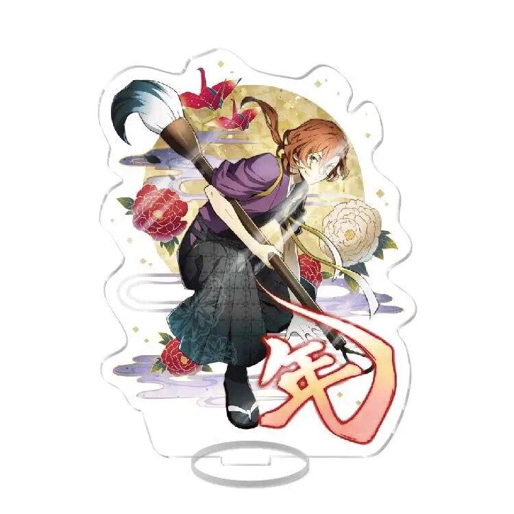 New Bungo Stray Dogs Anime Figure Acrylic Stand Model Toy Dazai Osamu Nakahara Chuuya Ryunosuke New Year Desk Decor Collect Gift
