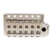 Musiclily Ultra BV022 6-Point Knife-Edge Tremolo Bridge, Nickel, 10.5 Mm String Spacing, 36 Mm Brass Block
