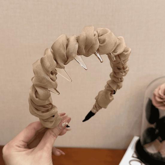 Retro High Skull Headband Double Wear Flexibility Hairband Comfortable Stable Reversible Head Band Hair Accessories