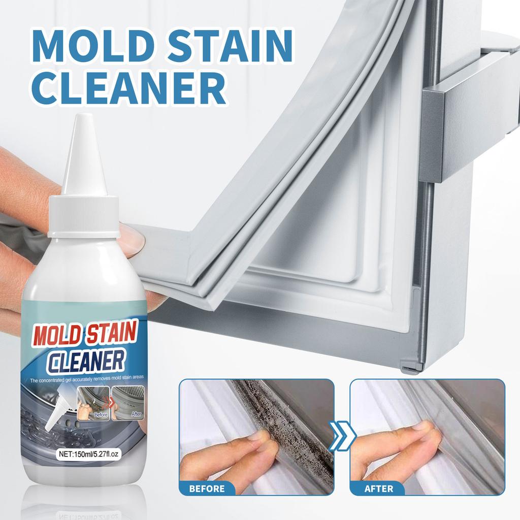 Mold Stain Cleaner Mildews Removal Agent Kitchen Fridge Cleaning Detergent Stain Remover for Washing Machine Wall Tile