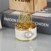European Style Hollow Candy Box Gold Plastic Small Box Wedding Party Gift Box Baby Shower Gift Box