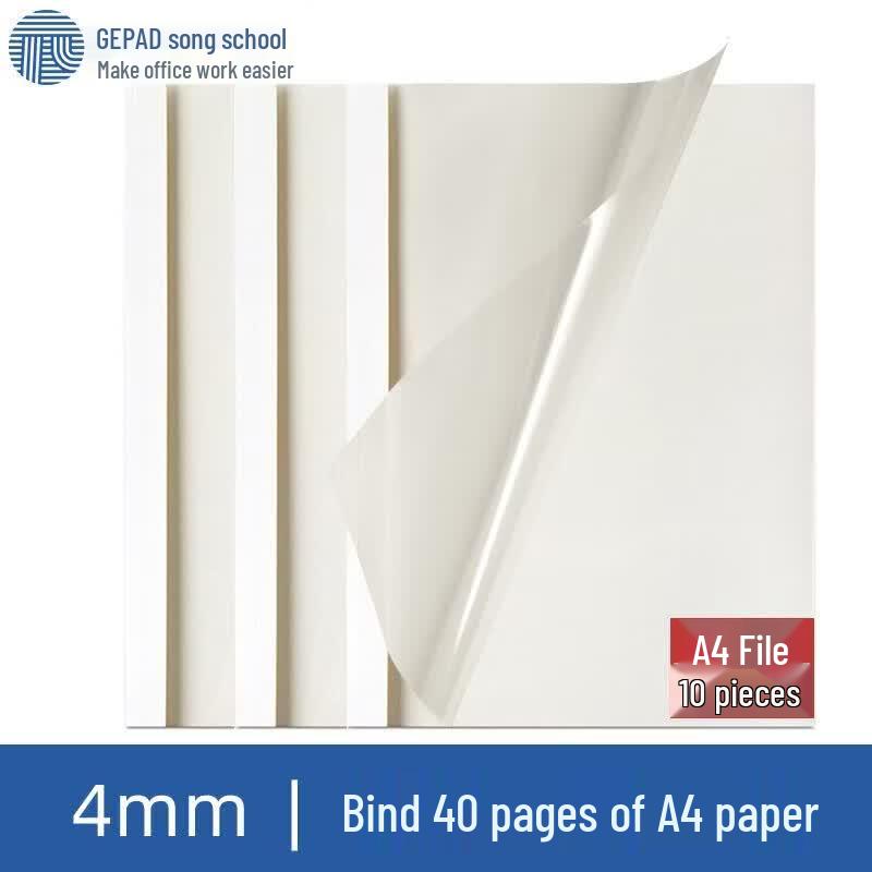 GEPAD F2 A4 Thermal Binding Covers CN plug (adapter included)