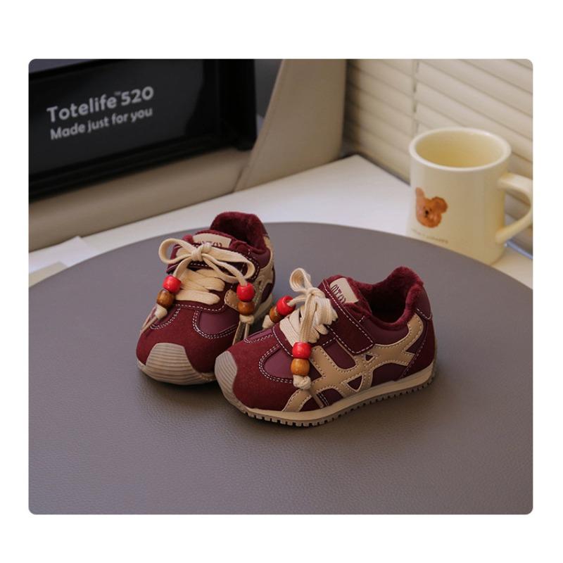 Jungen Fleece-Sneaker Winter Neu 1-3-6 Jahre Kinder Zwei Baumwolle Forrest Gump Schuhe Kindergarten Baby Warme Schuhe